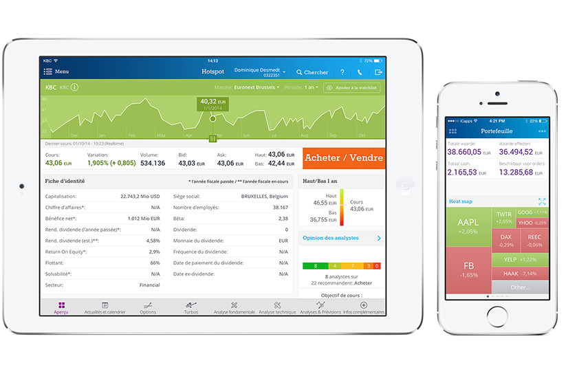 La bourse en poche sur votre iPhone ou iPad