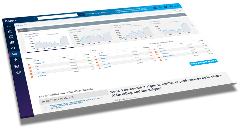 La Bourse et les nouvelles marquantes