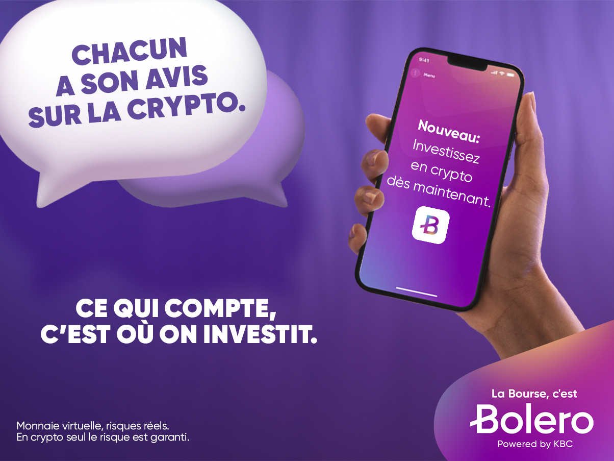 Investissez désormais aussi en crypto via Bolero