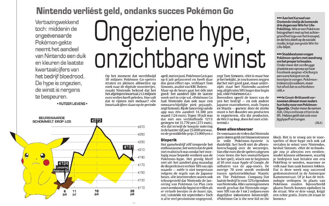 Tom Simonts over de Pokemon Go hype