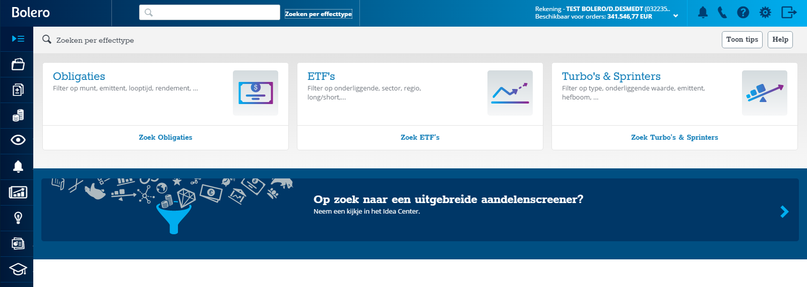 Uitgebreide zoekmotor