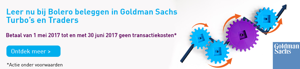 Turbo-actie met Goldman Sachs